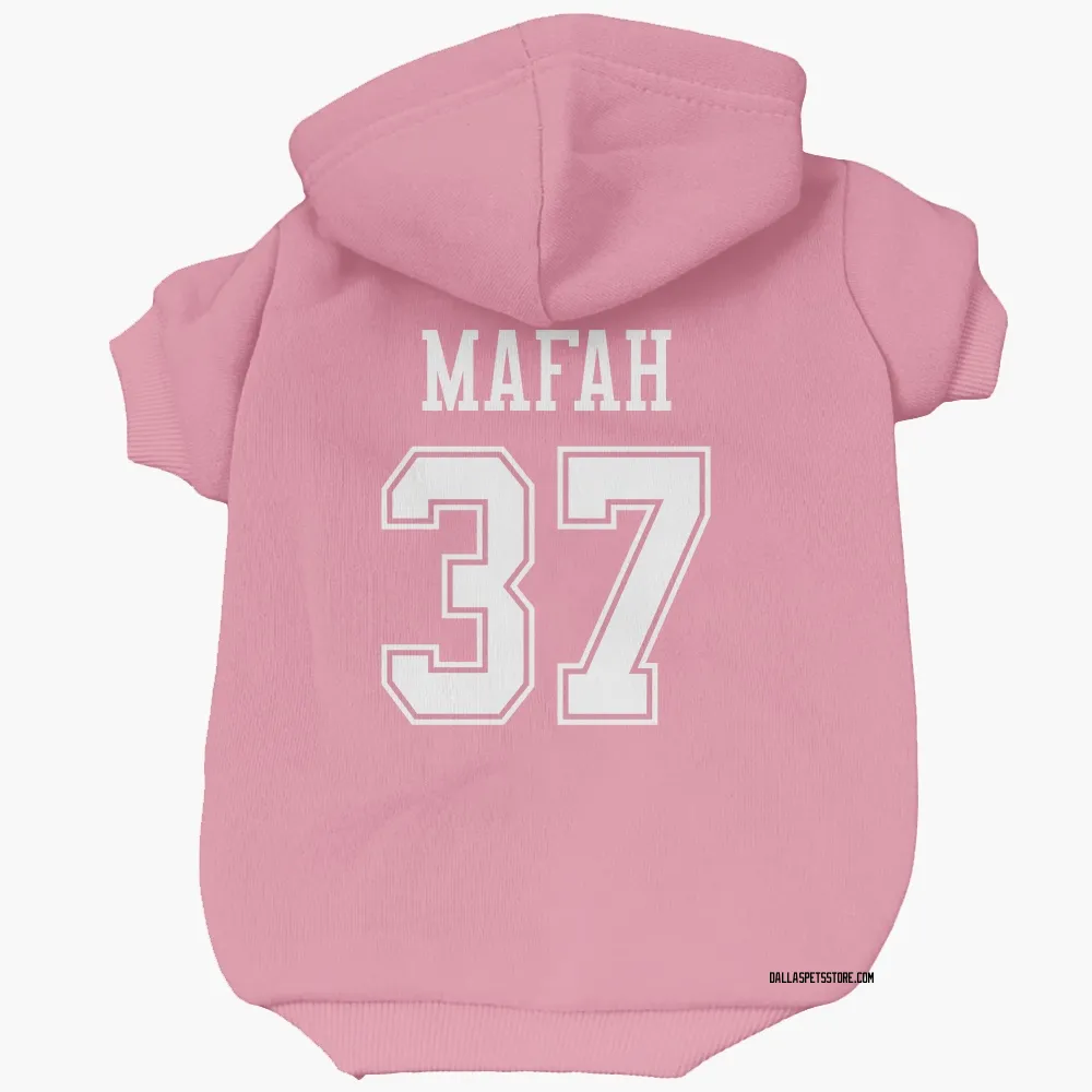 Dallas Cowboys Phil Mafah Pink Pet Hoodie for Dog & Cat