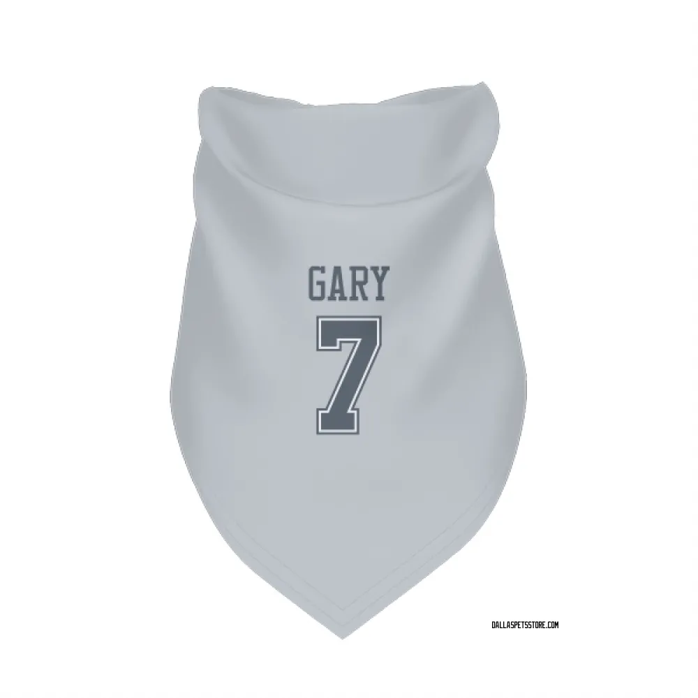Dallas Cowboys Rashan Gary Gray Pet Bandana for Dog & Cat