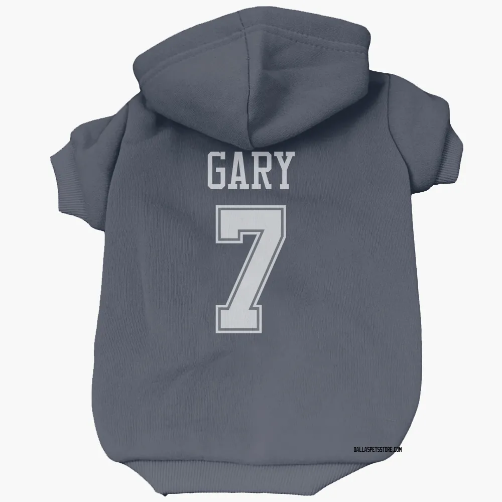 Dallas Cowboys Rashan Gary Navy Pet Hoodie for Dog & Cat