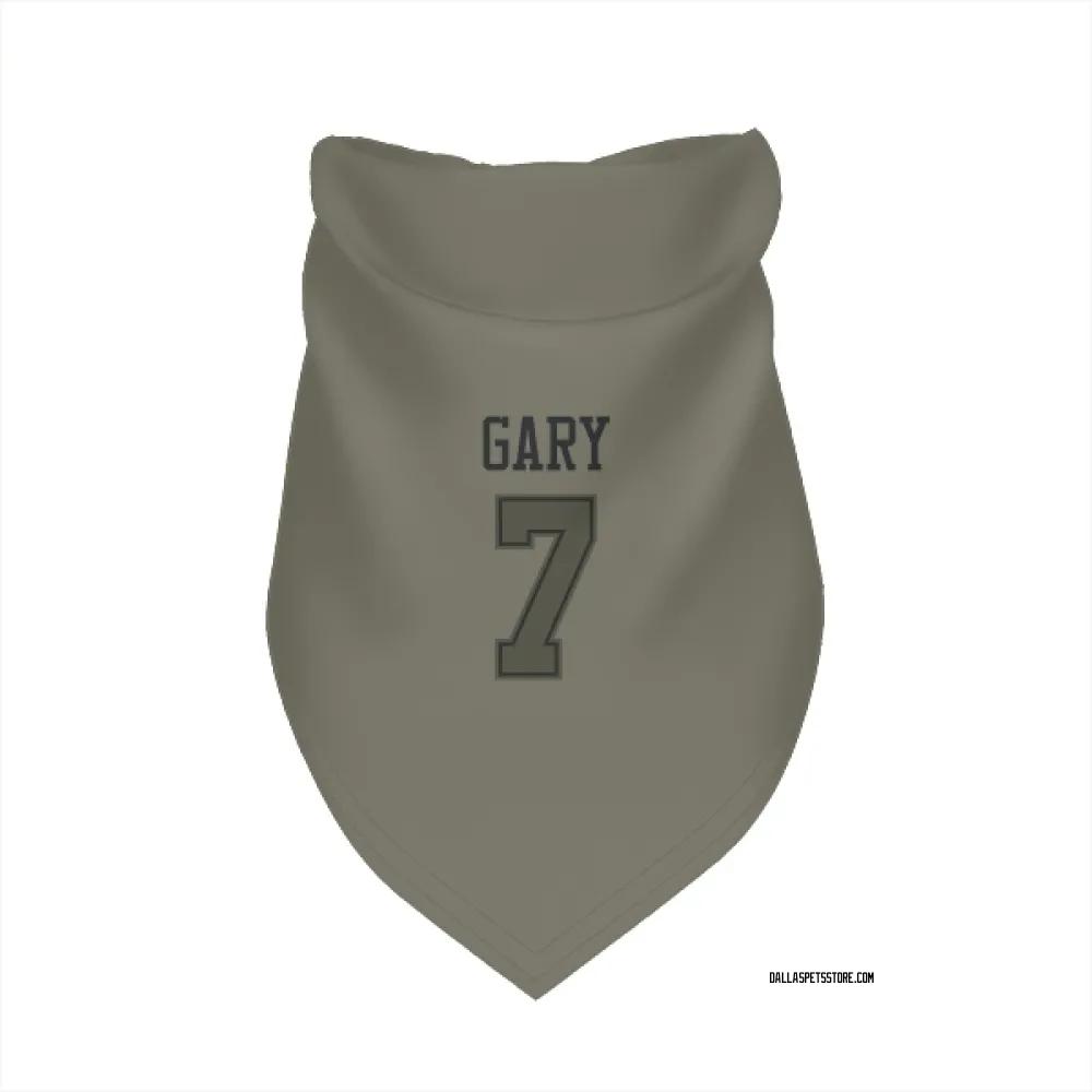Dallas Cowboys Rashan Gary Olive Pet Bandana for Dog & Cat