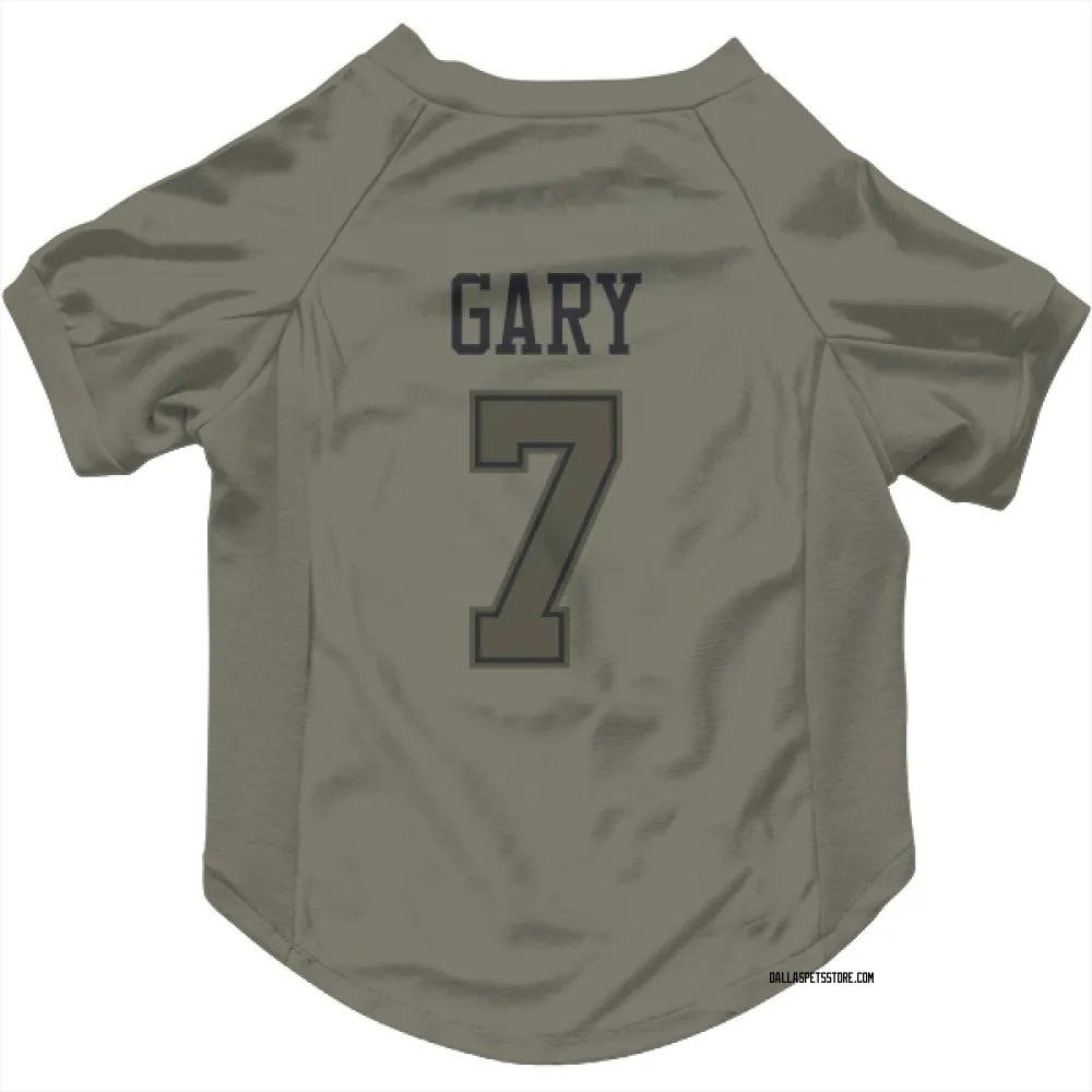 Dallas Cowboys Rashan Gary Olive Pet Jersey for Dog & Cat
