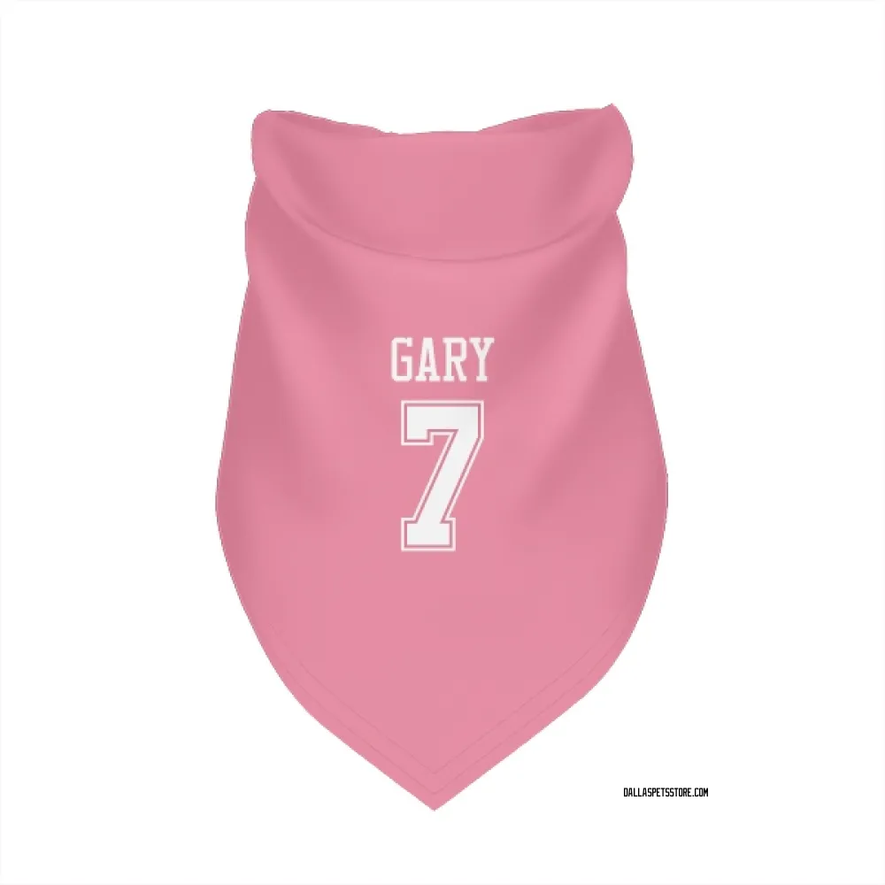 Dallas Cowboys Rashan Gary Pink Pet Bandana for Dog & Cat