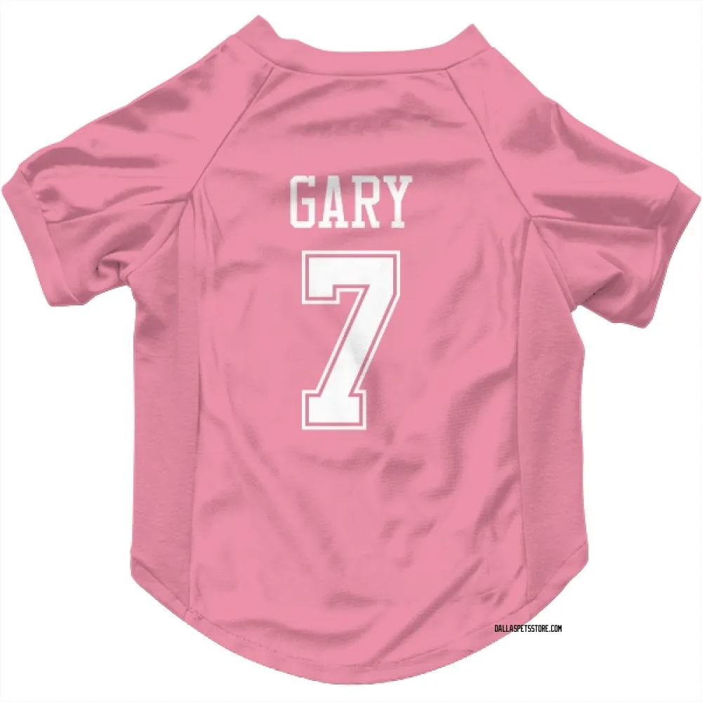 Dallas Cowboys Rashan Gary Pink Pet Jersey for Dog & Cat