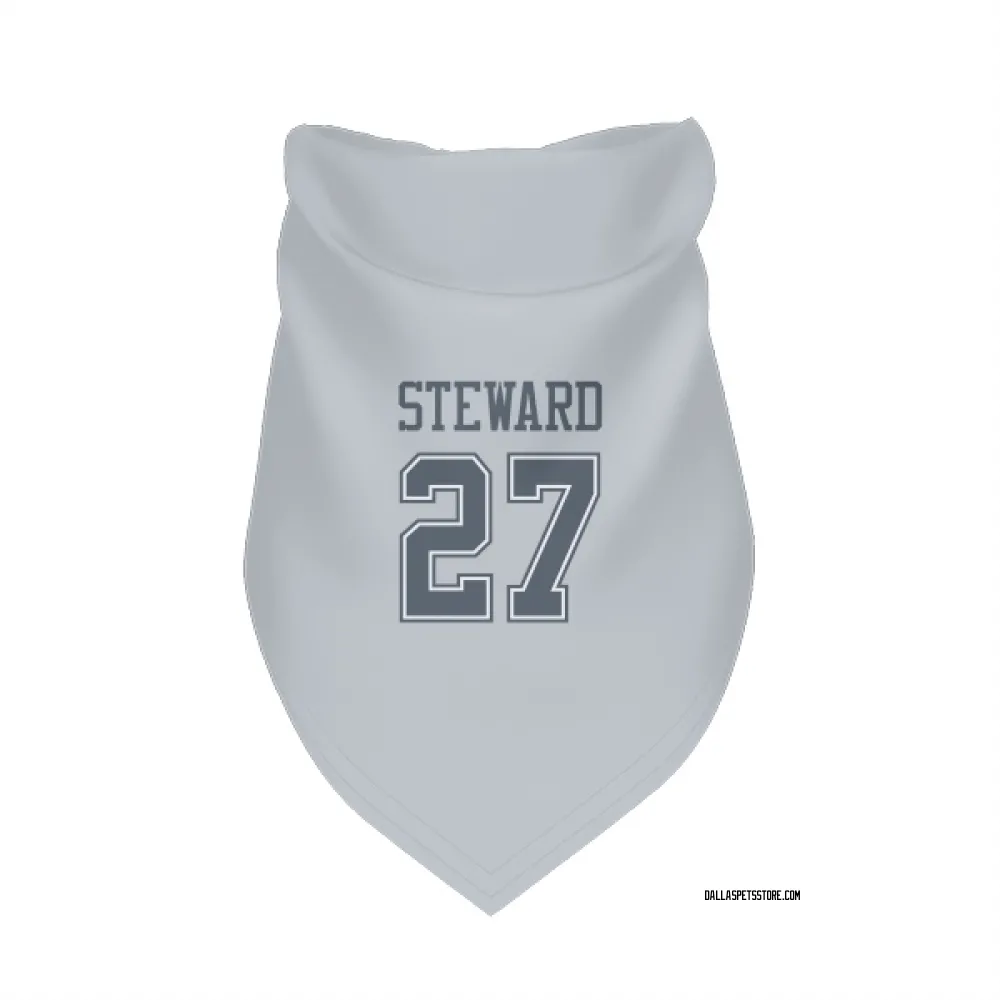 Dallas Cowboys Reddy Steward Gray Pet Bandana for Dog & Cat