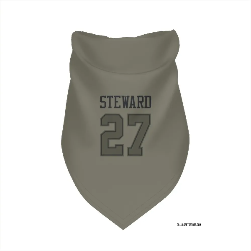 Dallas Cowboys Reddy Steward Olive Pet Bandana for Dog & Cat