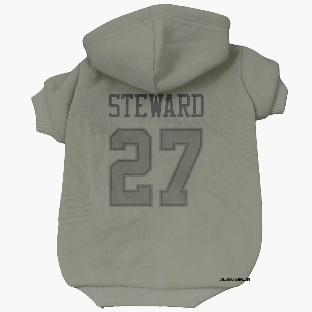 Dallas Cowboys Reddy Steward Olive Pet Hoodie for Dog & Cat