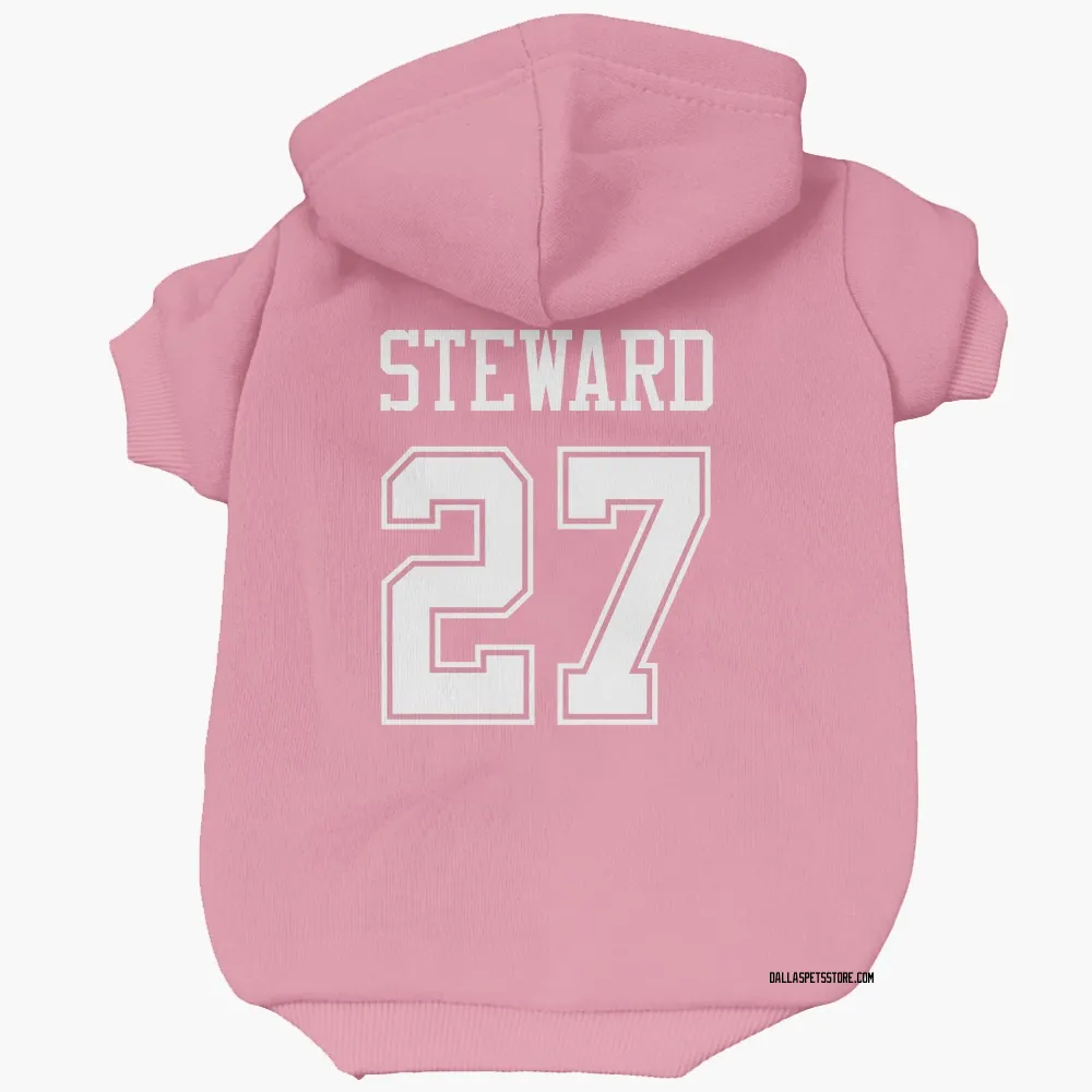 Dallas Cowboys Reddy Steward Pink Pet Hoodie for Dog & Cat