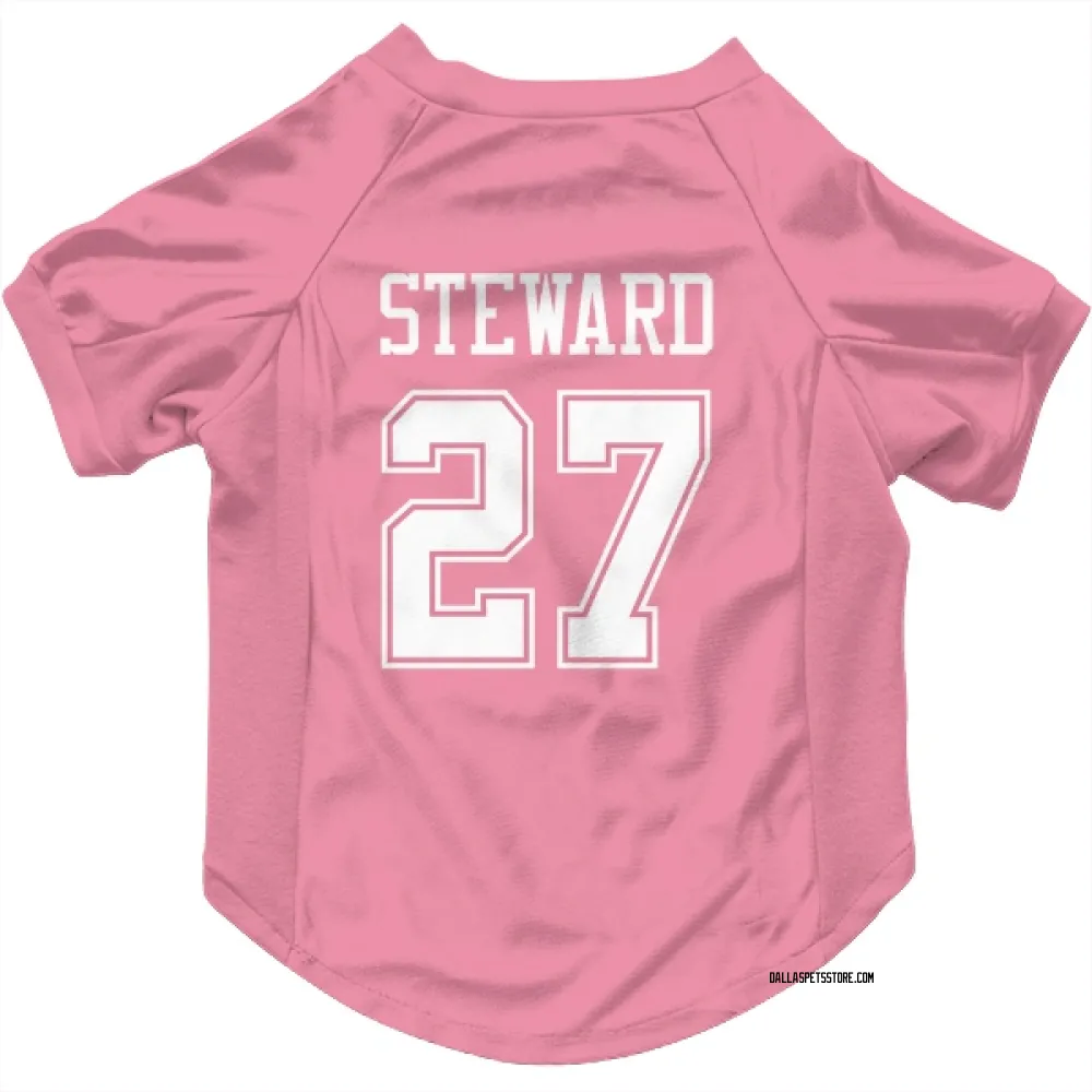Dallas Cowboys Reddy Steward Pink Pet Jersey for Dog & Cat