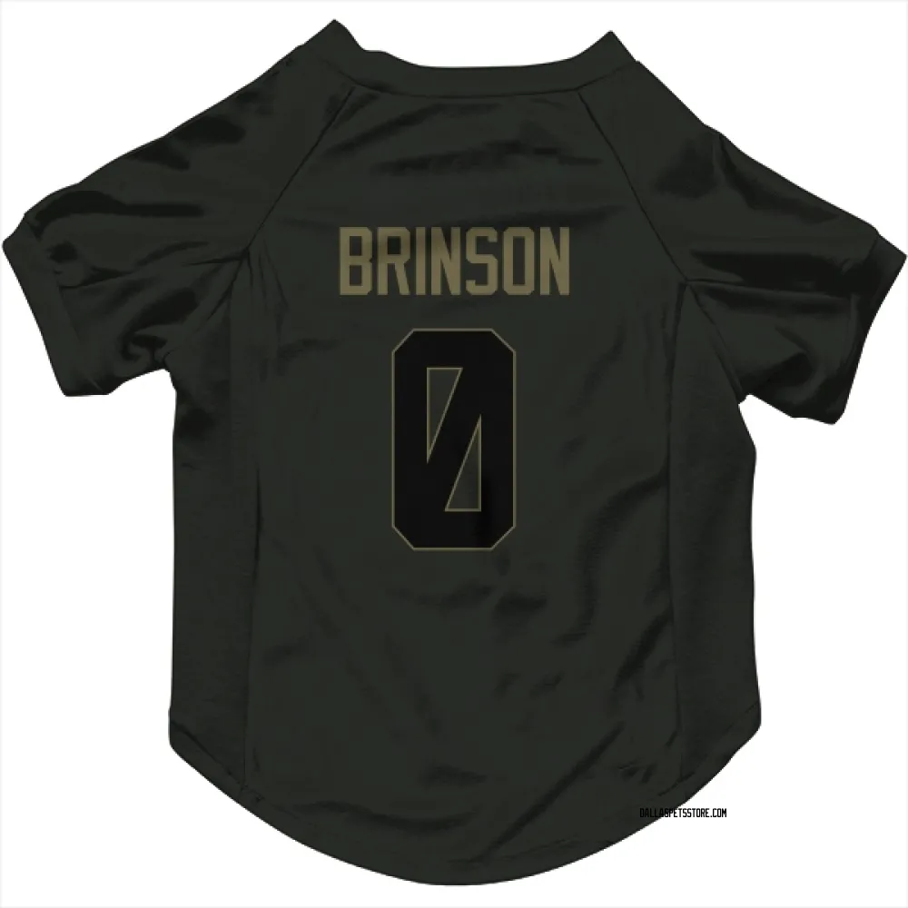 Dallas Cowboys Romello Brinson Black Service Pet Jersey for Dog & Cat
