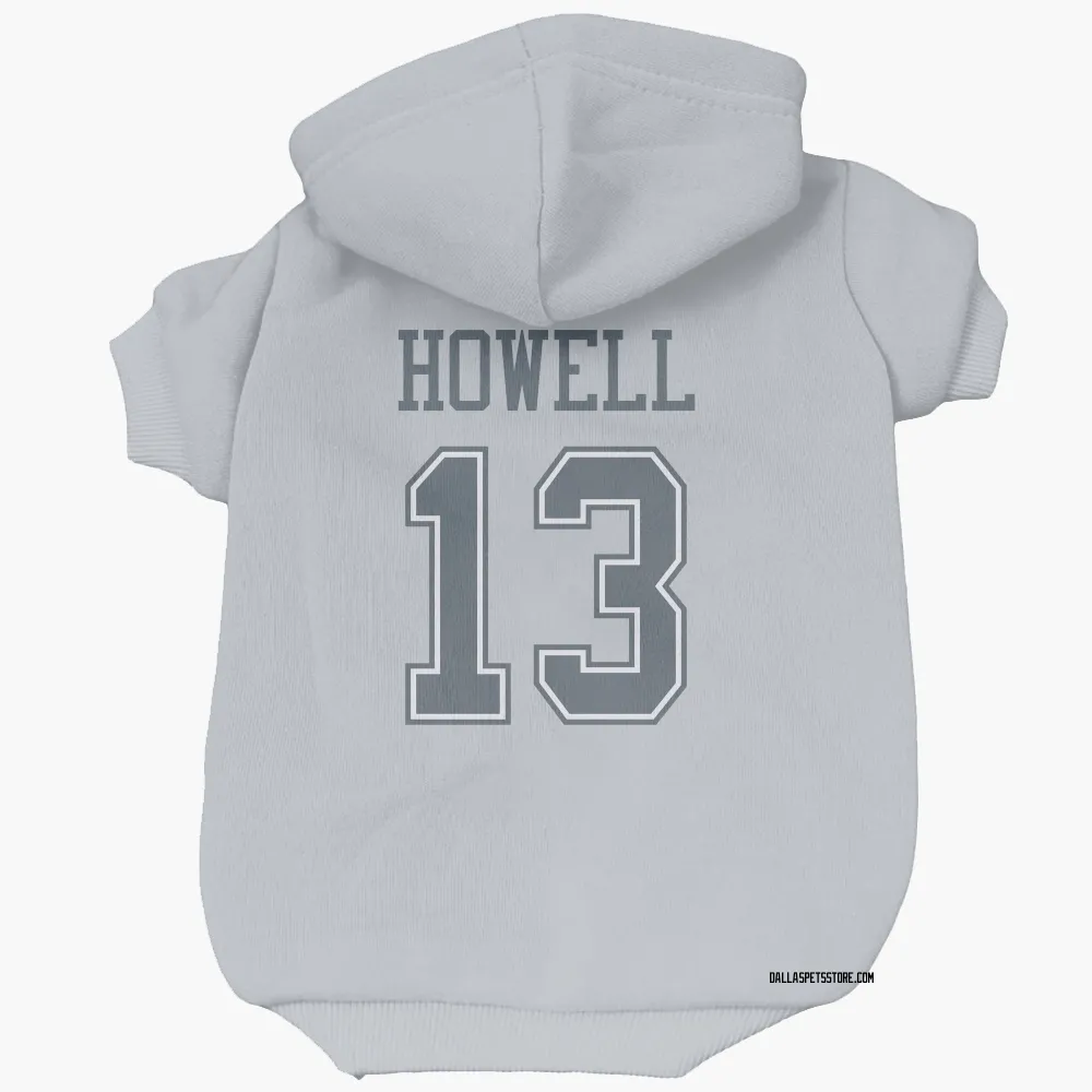 Dallas Cowboys Sam Howell Gray Pet Hoodie for Dog & Cat