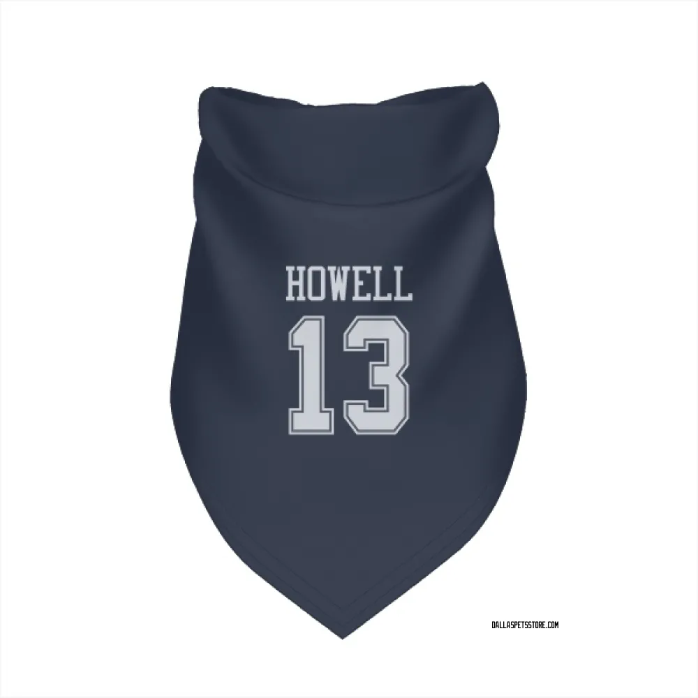 Dallas Cowboys Sam Howell Navy Pet Bandana for Dog & Cat