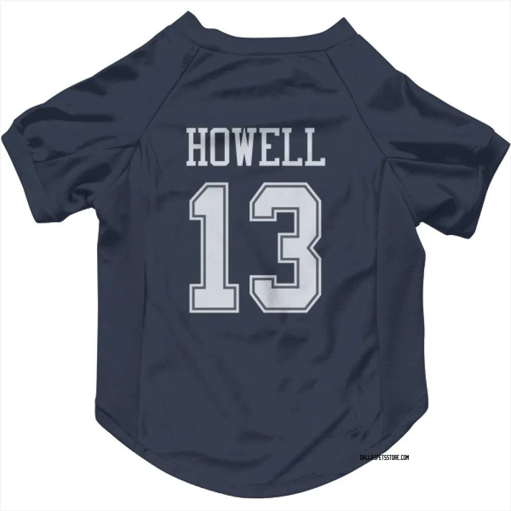 Dallas Cowboys Sam Howell Navy Pet Jersey for Dog & Cat