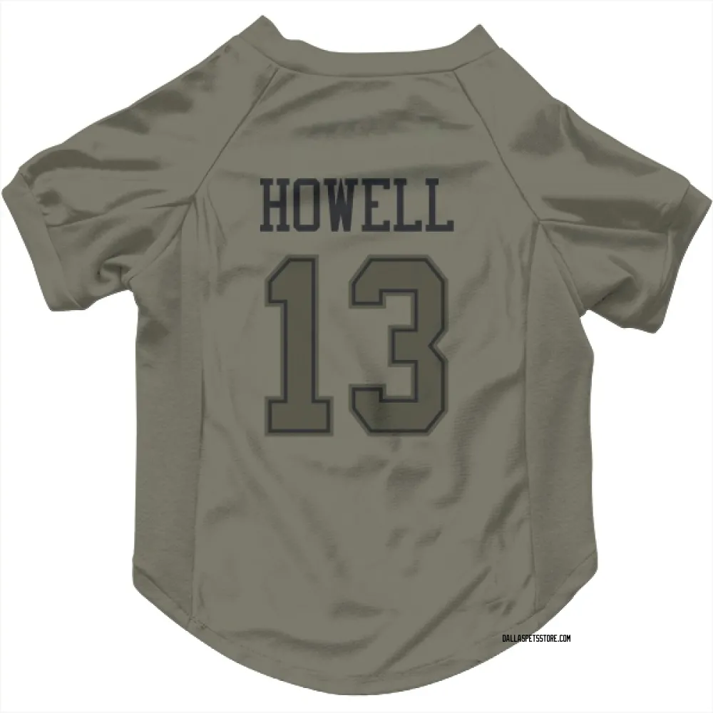 Dallas Cowboys Sam Howell Olive Pet Jersey for Dog & Cat
