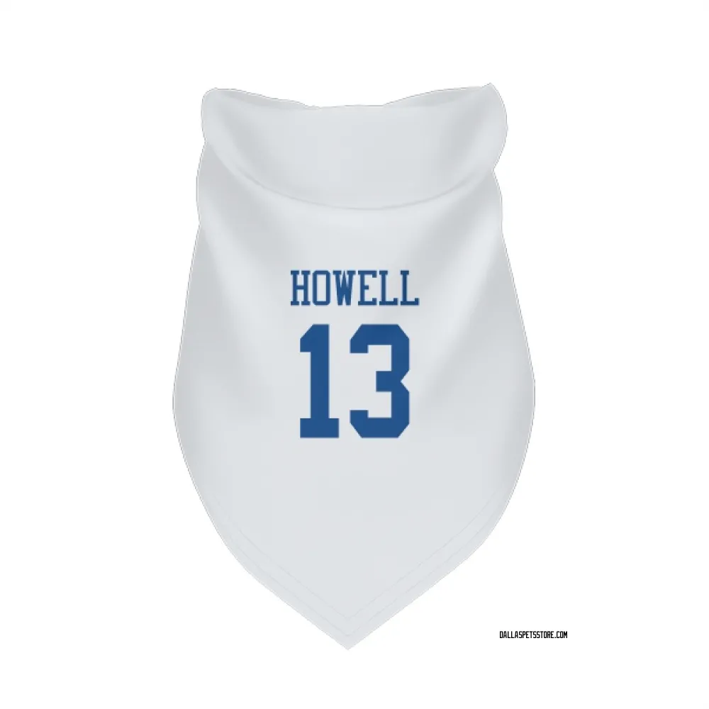 Dallas Cowboys Sam Howell White Pet Bandana for Dog & Cat