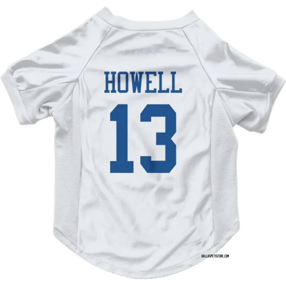 Dallas Cowboys Sam Howell White Pet Jersey for Dog & Cat