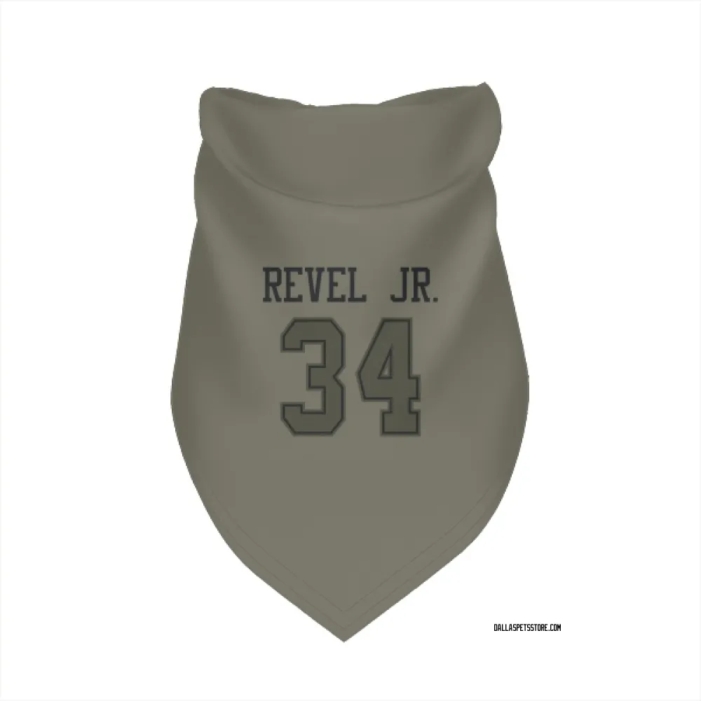 Dallas Cowboys Shavon Revel Jr. Olive Pet Bandana for Dog & Cat