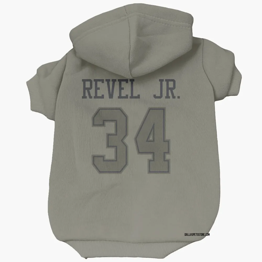 Dallas Cowboys Shavon Revel Jr. Olive Pet Hoodie for Dog & Cat