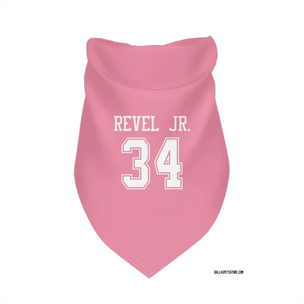Dallas Cowboys Shavon Revel Jr. Pink Pet Bandana for Dog & Cat