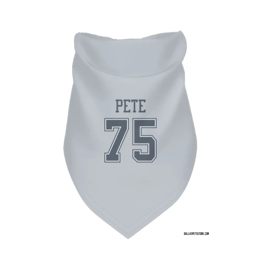 Dallas Cowboys Shiyazh Pete Gray Pet Bandana for Dog & Cat
