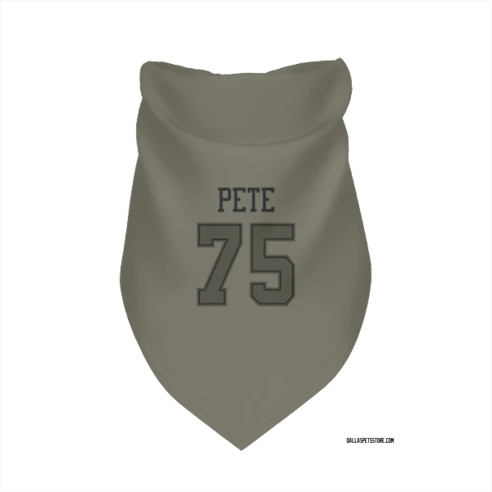 Dallas Cowboys Shiyazh Pete Olive Pet Bandana for Dog & Cat