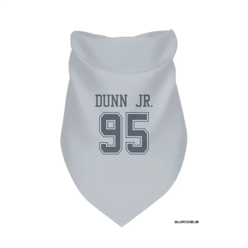 Dallas Cowboys Tommy Dunn Jr. Gray Pet Bandana for Dog & Cat