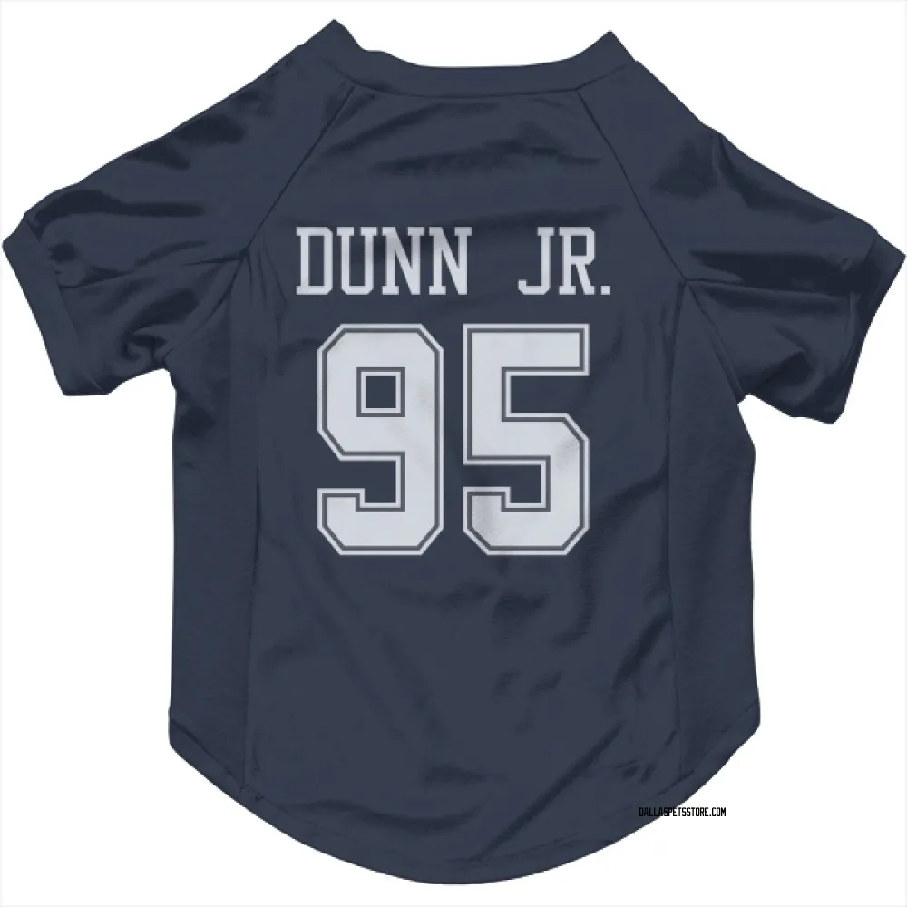 Dallas Cowboys Tommy Dunn Jr. Navy Pet Jersey for Dog & Cat