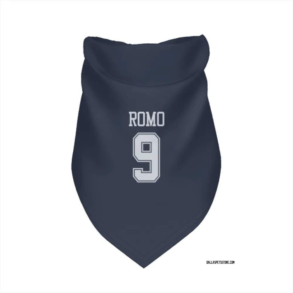 Dallas Cowboys Tony Romo Navy Pet Bandana for Dog & Cat