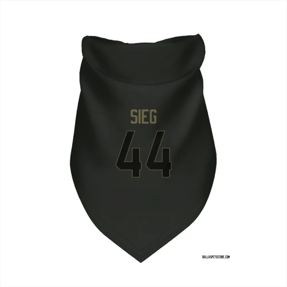 Dallas Cowboys Trent Sieg Black Service Pet Bandana for Dog & Cat