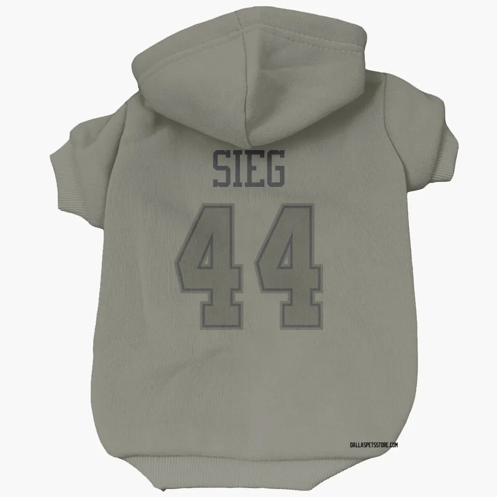 Dallas Cowboys Trent Sieg Olive Pet Hoodie for Dog & Cat