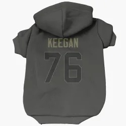 Dallas Cowboys Trevor Keegan Black Service Pet Hoodie for Dog & Cat