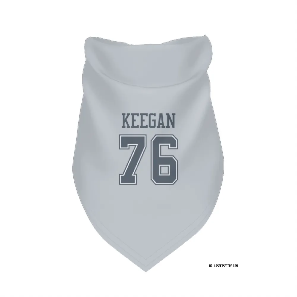Dallas Cowboys Trevor Keegan Gray Pet Bandana for Dog & Cat