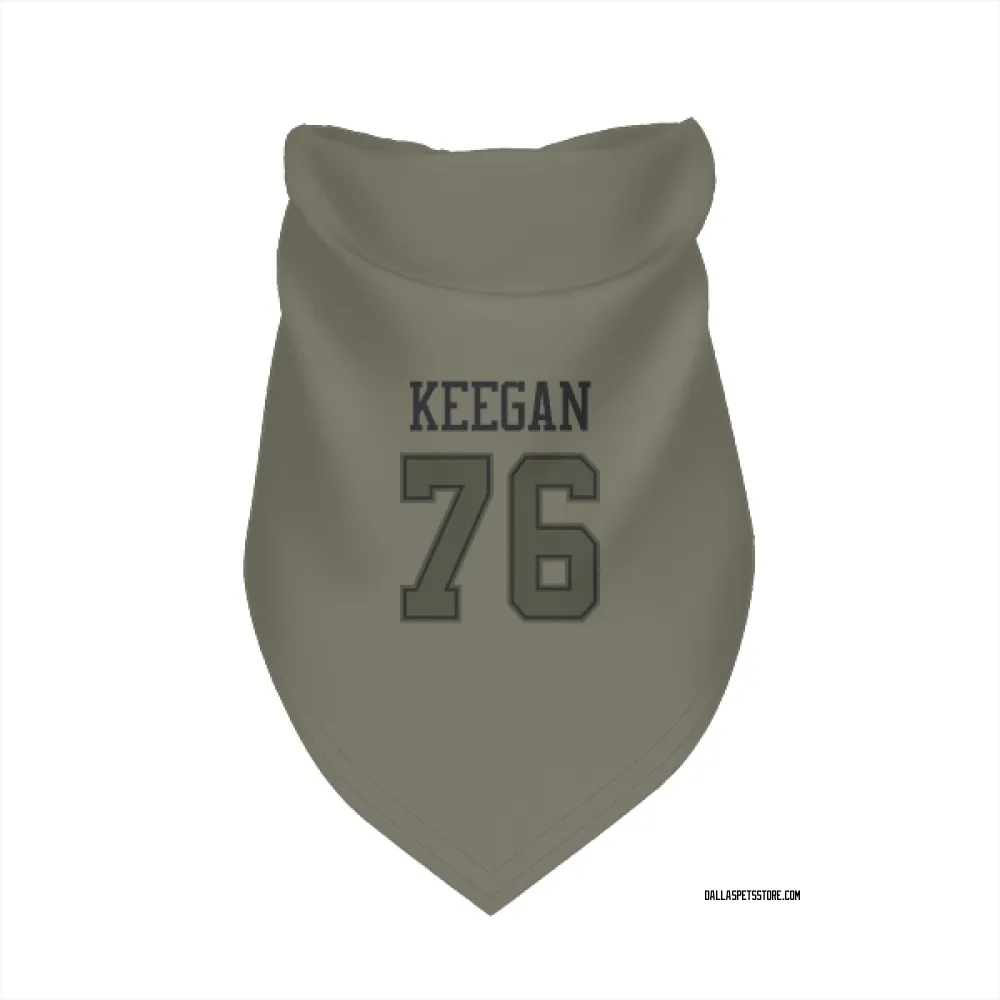 Dallas Cowboys Trevor Keegan Olive Pet Bandana for Dog & Cat
