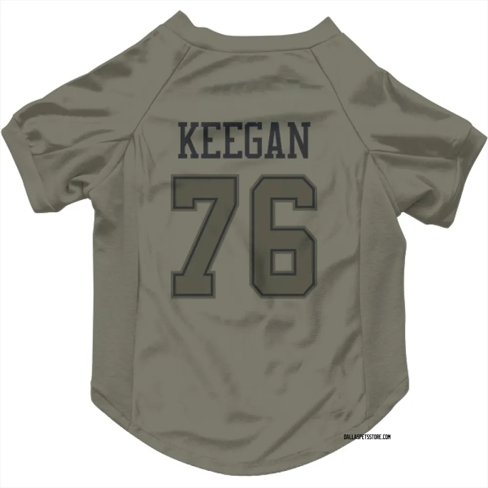 Dallas Cowboys Trevor Keegan Olive Pet Jersey for Dog & Cat