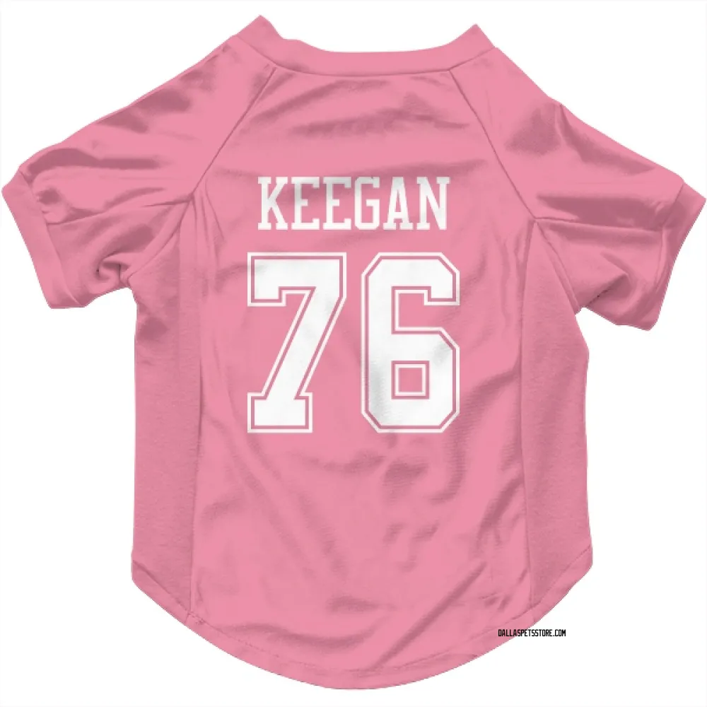 Dallas Cowboys Trevor Keegan Pink Pet Jersey for Dog & Cat