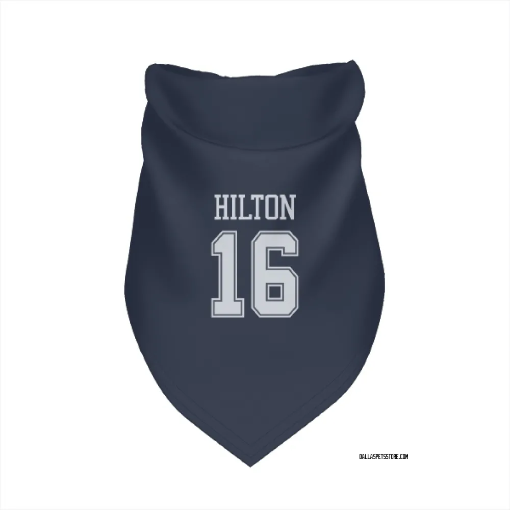Dallas Cowboys T.Y. Hilton Navy Pet Bandana for Dog & Cat