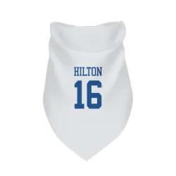 Dallas Cowboys T.Y. Hilton White Pet Bandana for Dog & Cat