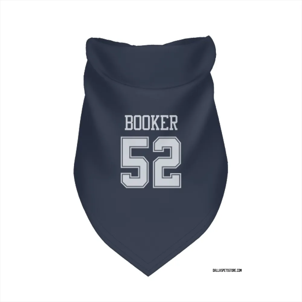 Dallas Cowboys Tyler Booker Navy Pet Bandana for Dog & Cat