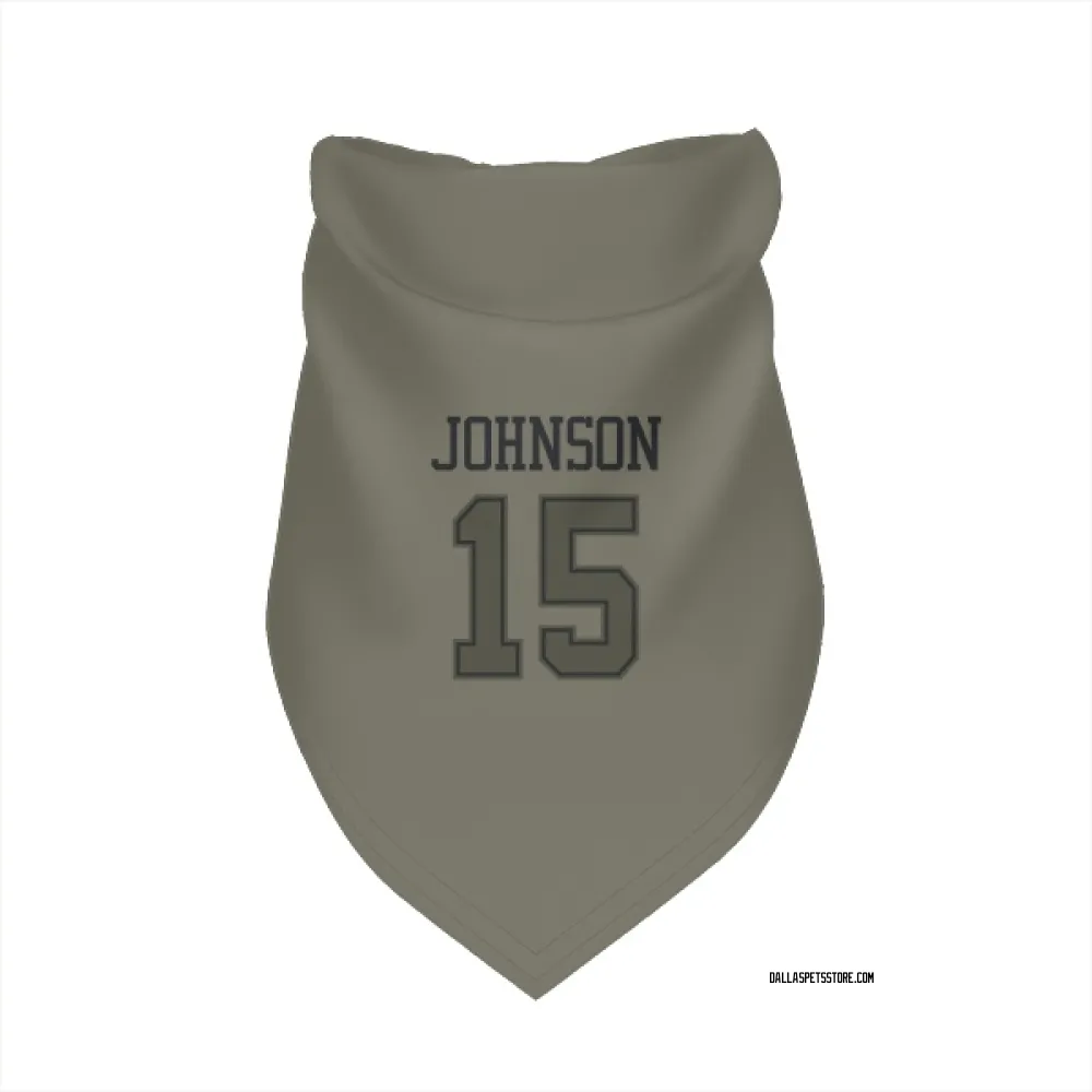 Dallas Cowboys Tyler Johnson Olive Pet Bandana for Dog & Cat